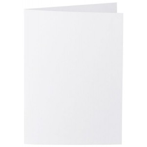 Faltkarte A5 Blütenweiss