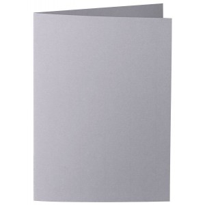 Faltkarte A5 Graphit