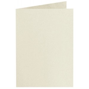 Faltkarte B6 Ivory