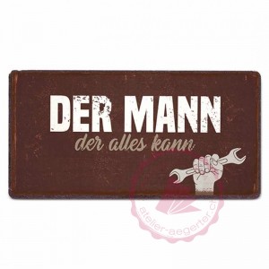 Der Mann der alles kann- Magnet 10x5